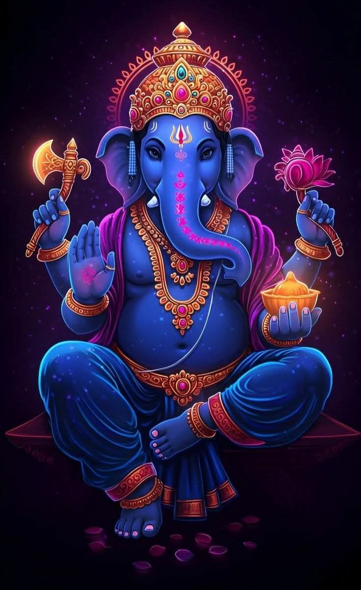 Lord Ganesha in dream symbolism – white Ganesha representing peace in Hinduism